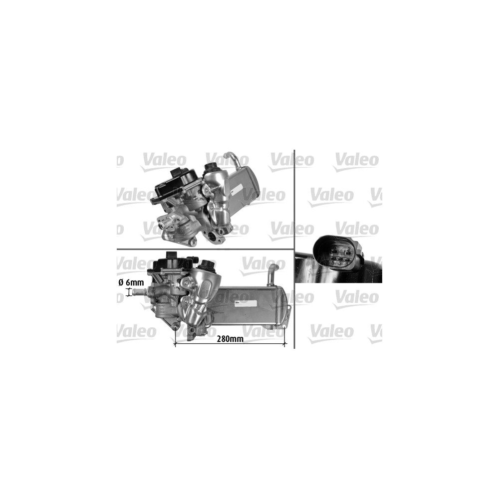 VALEO ORIGINAL TEIL AGR-Modul 700438