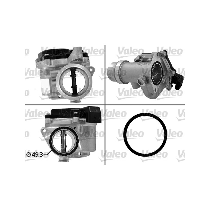 VALEO ORIGINAL TEIL Drosselklappenstutzen 700450