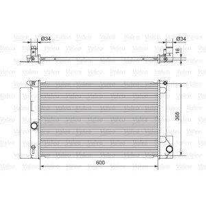 VALEO Kühler, Motorkühlung 701538