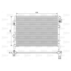 VALEO Kühler, Motorkühlung 701553