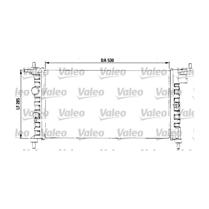 VALEO Kühler, Motorkühlung 731013