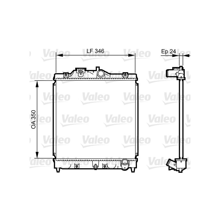 VALEO Kühler, Motorkühlung 731434