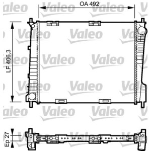 VALEO Kühler, Motorkühlung 734462