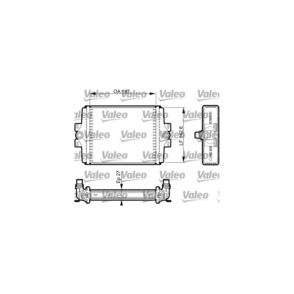 VALEO Kühler, Motorkühlung 735494