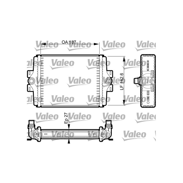 VALEO Kühler, Motorkühlung 735494