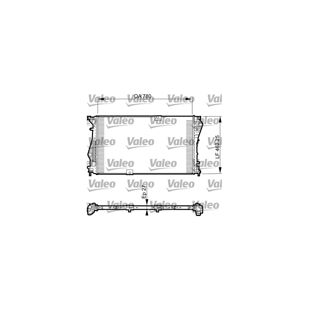 VALEO Kühler, Motorkühlung 735599