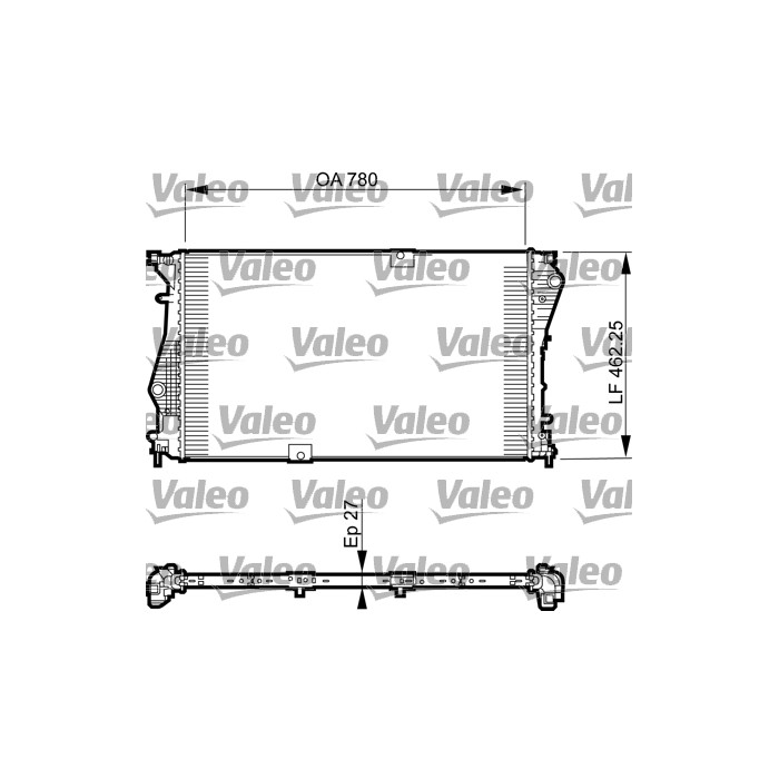 VALEO Kühler, Motorkühlung 735599