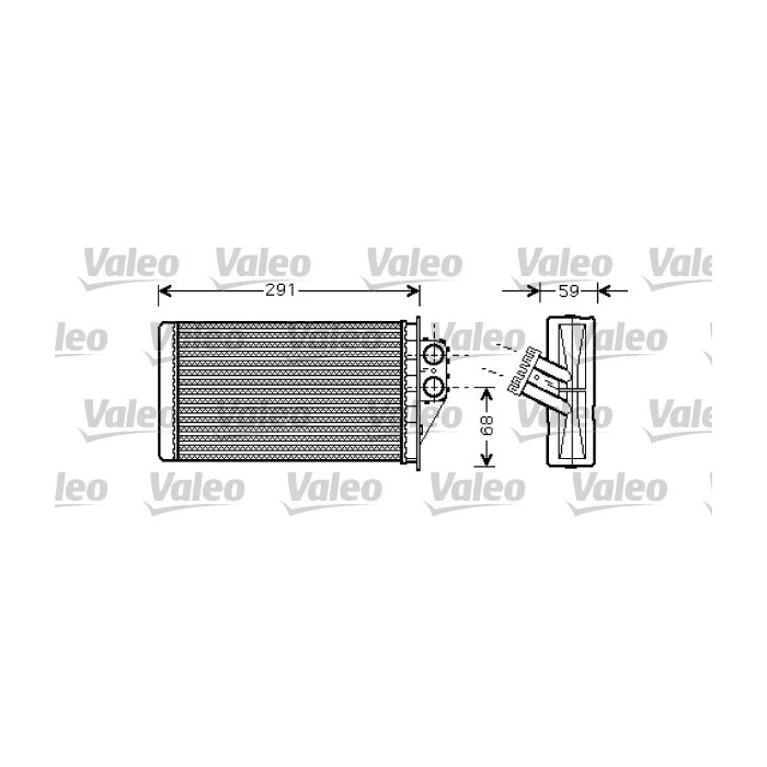 VALEO Wärmetauscher, Innenraumheizung 812339