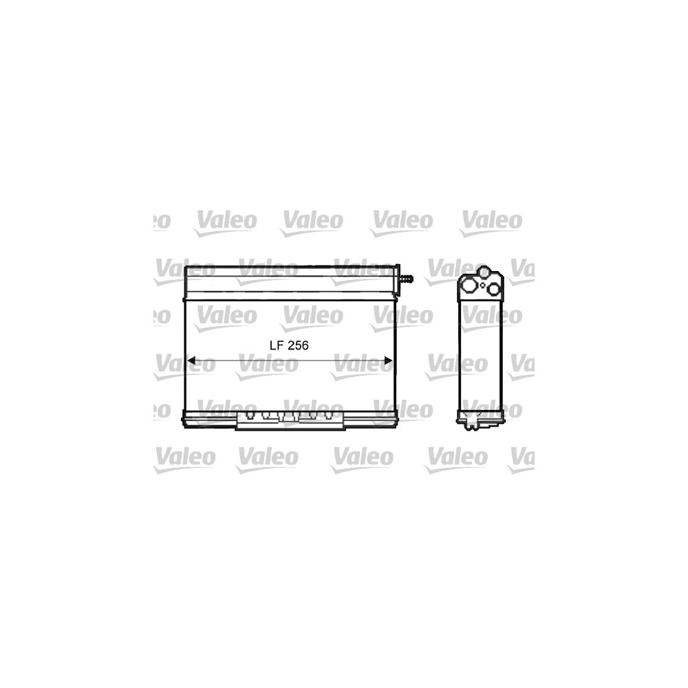 VALEO Wärmetauscher, Innenraumheizung 812401