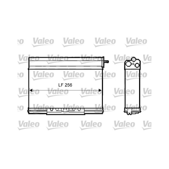 VALEO Wärmetauscher, Innenraumheizung 812401