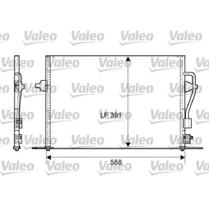 VALEO Kondensator, Klimaanlage 817232