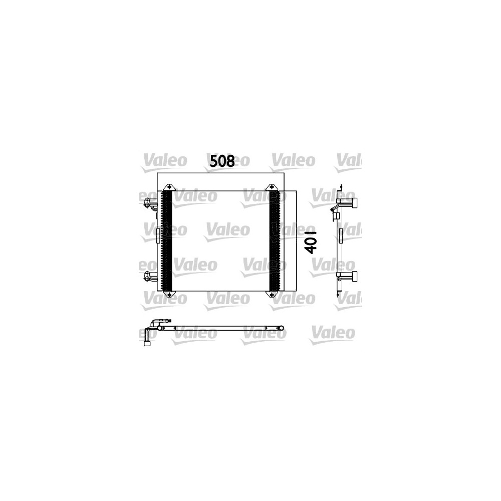 VALEO Kondensator, Klimaanlage 817570