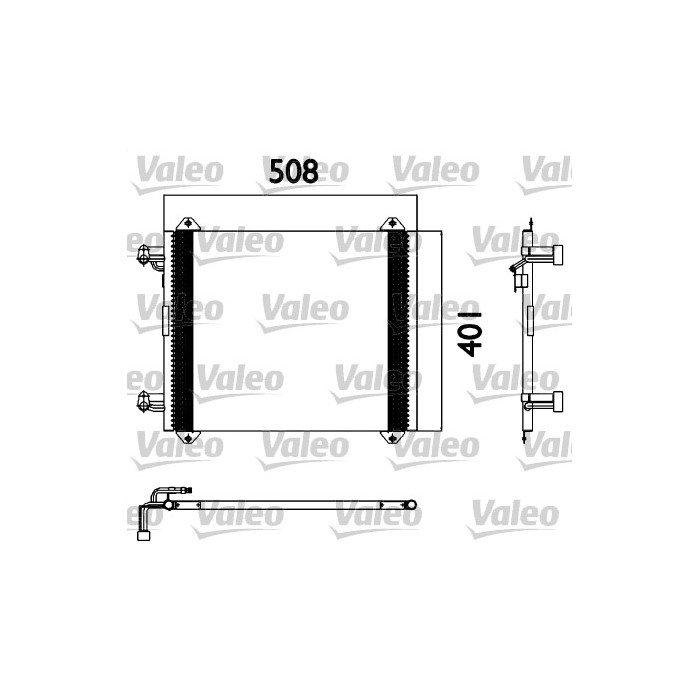 VALEO Kondensator, Klimaanlage 817570