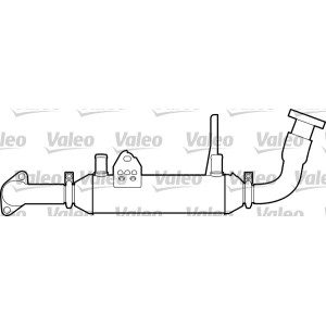 VALEO ORIGINAL TEIL Kühler, Abgasrückführung 817748