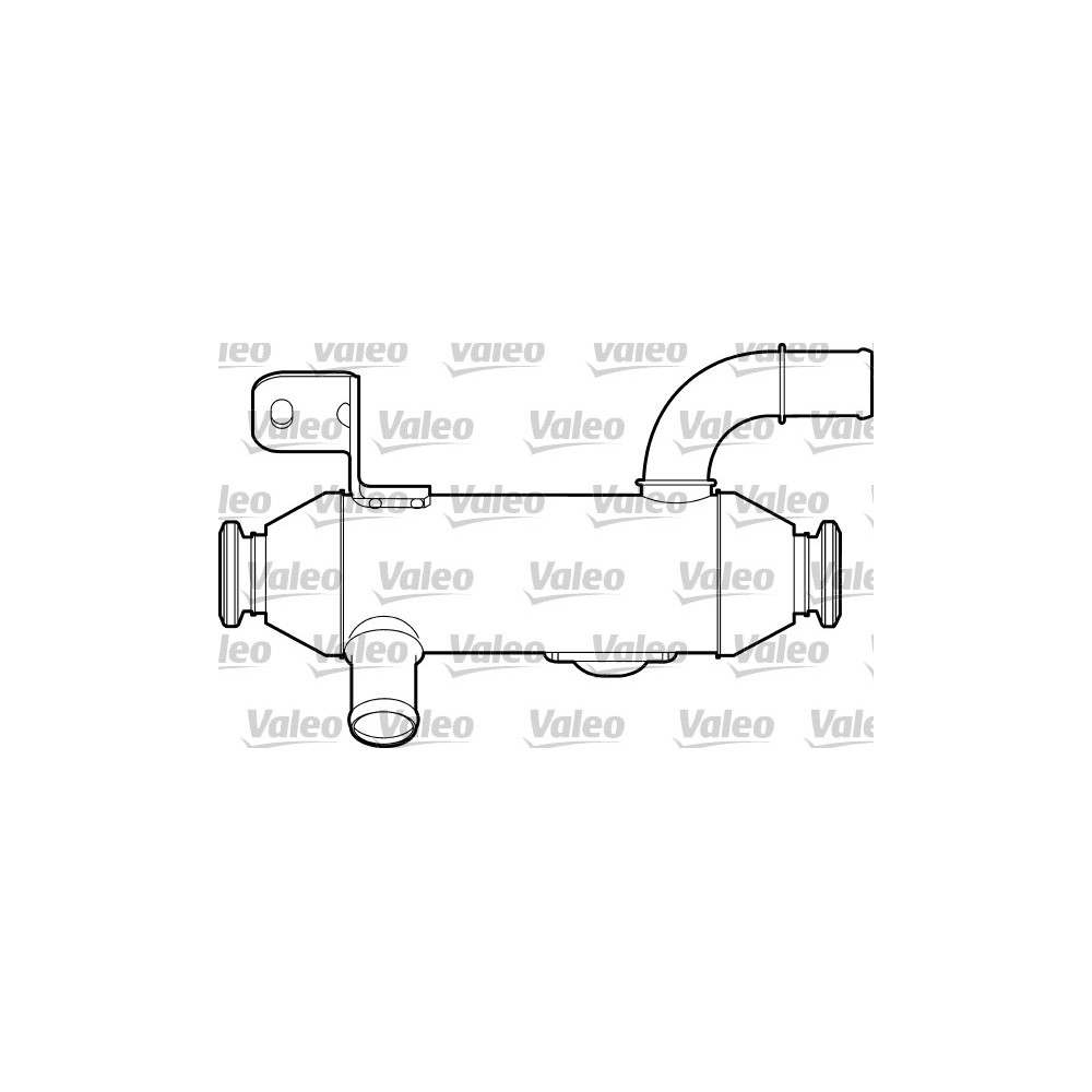 VALEO ORIGINAL TEIL Kühler, Abgasrückführung 817751