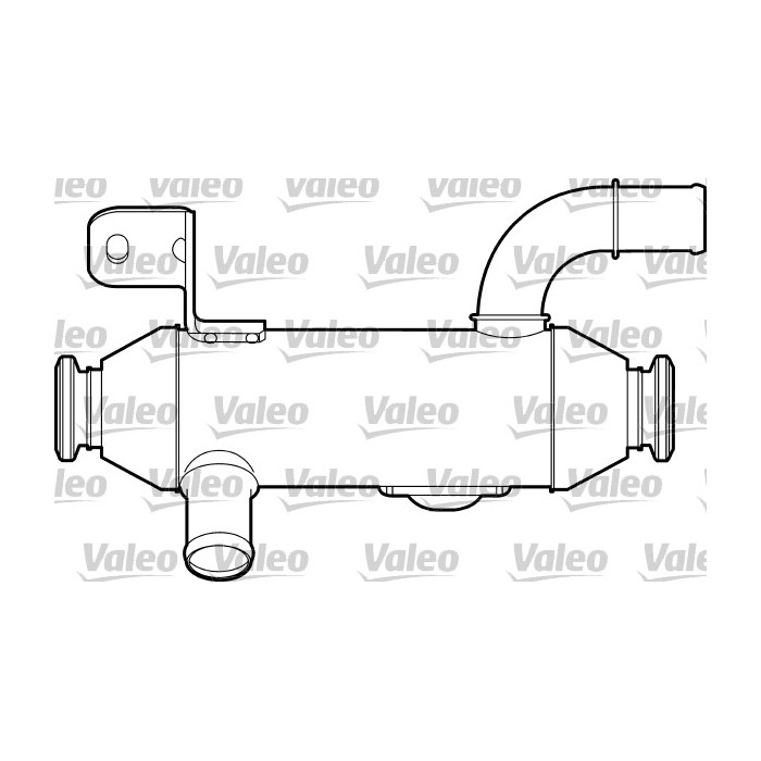 VALEO ORIGINAL TEIL Kühler, Abgasrückführung 817751