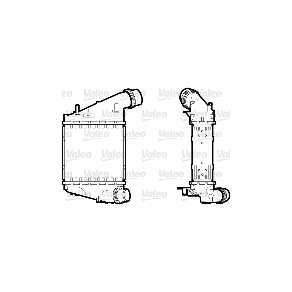 VALEO Ladeluftkühler 818250
