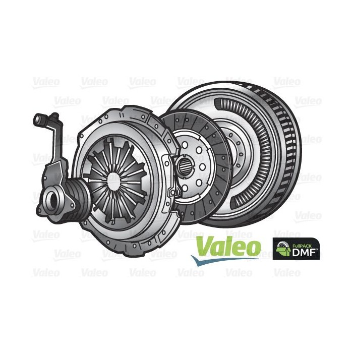 VALEO FULLPACK DMF (CSC) Kupplungssatz 837011