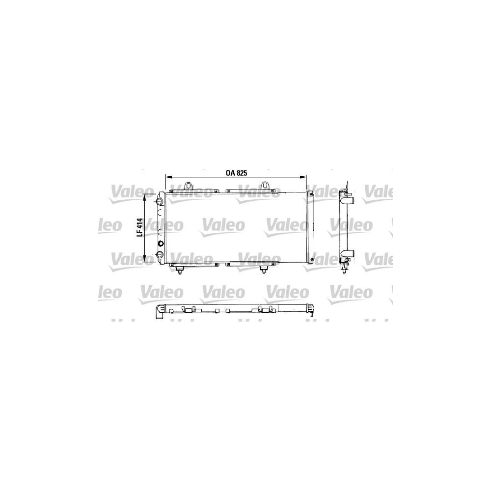 VALEO Kühler, Motorkühlung 883765