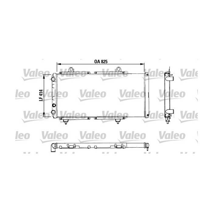 VALEO Kühler, Motorkühlung 883765