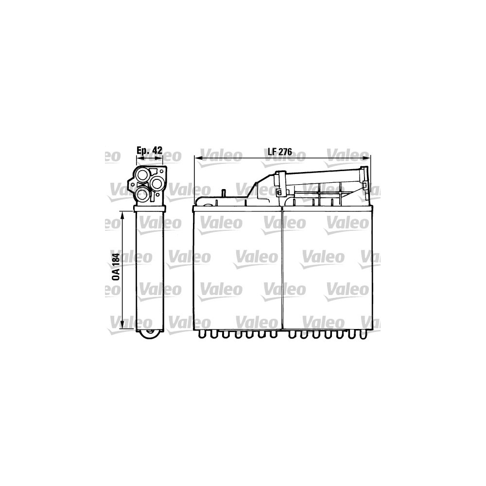 VALEO Wärmetauscher, Innenraumheizung 883982