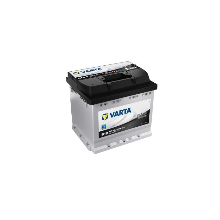 Starterbatterie Auto Varta Black 45Ah 400A 12V B19