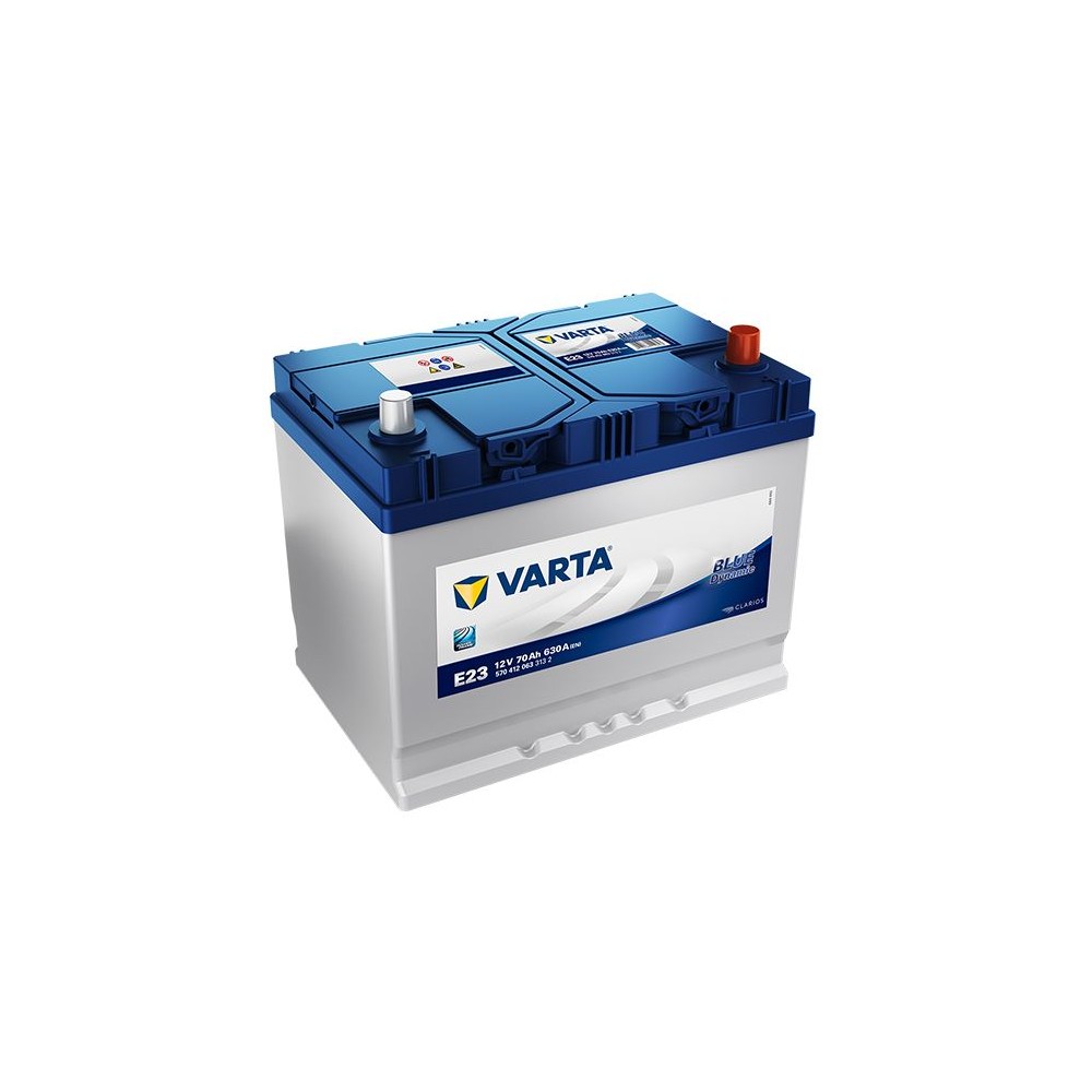 Starterbatterie Varta Blue Dynamic 570412063 70Ah 630a E23