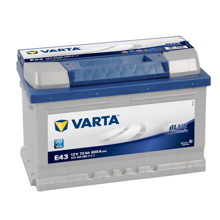 Varta Blue Dynamic 278X175X175 Ah 72  E43 572409068