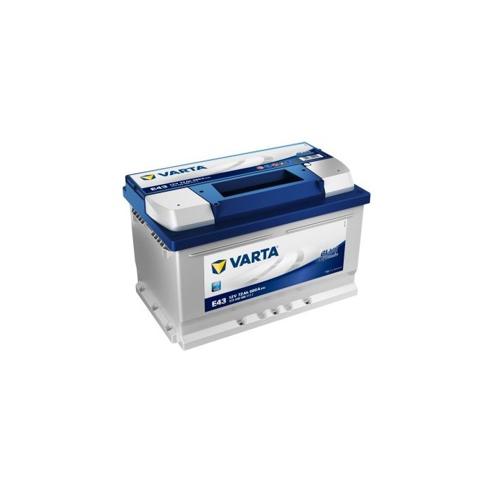Varta Blue Dynamic 278X175X175 Ah 72  E43 572409068