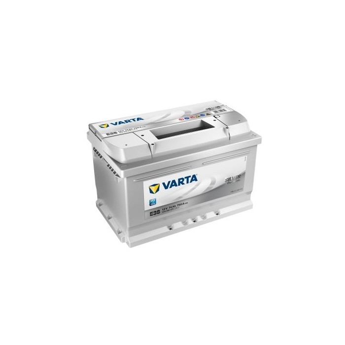 STARTERBATTERIE VARTA SILVER 74Ah 750A 1