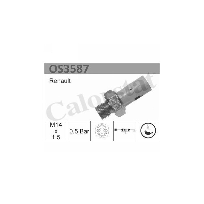 CALORSTAT by Vernet Öldruckschalter OS3587