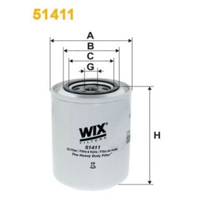 WIX FILTERS Ölfilter 51411