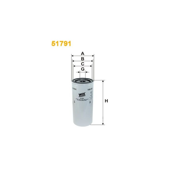 WIX FILTERS Ölfilter 51791