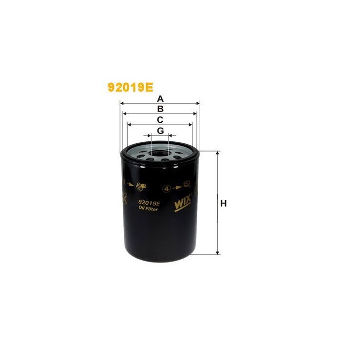 WIX FILTERS Ölfilter 92019E