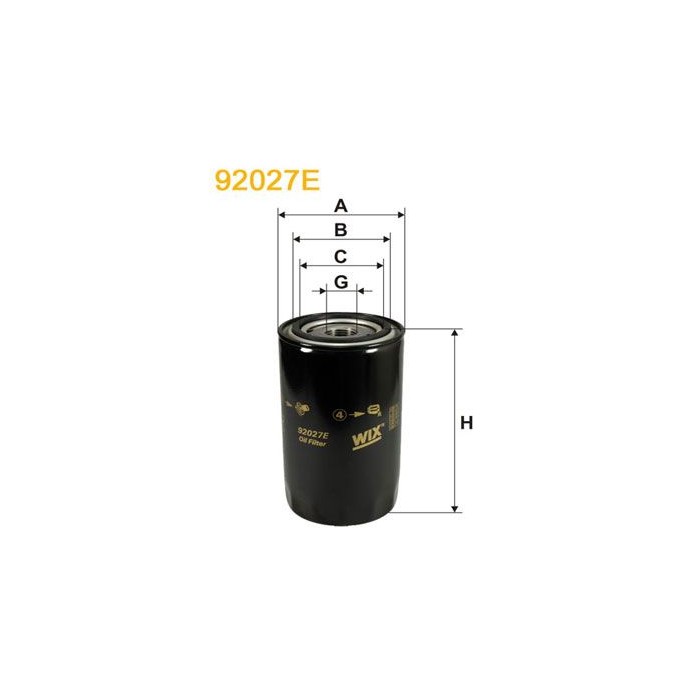 WIX FILTERS Ölfilter 92027E