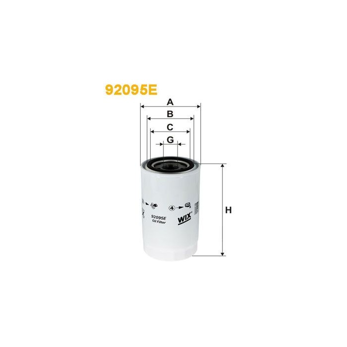WIX FILTERS Ölfilter 92095E