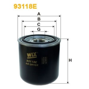 WIX FILTERS Lufttrockner, Druckluftanlage 93118E