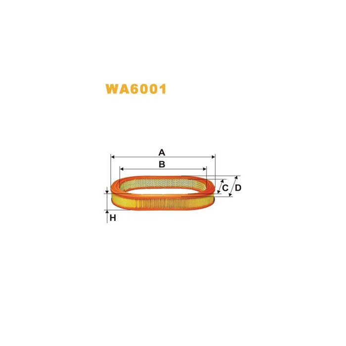 WIX FILTERS Luftfilter WA6001