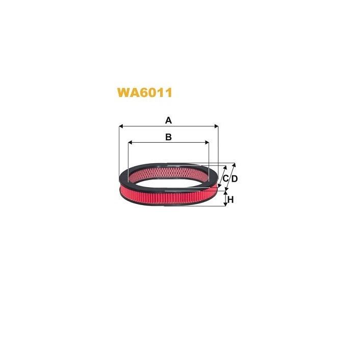 WIX FILTERS Luftfilter WA6011
