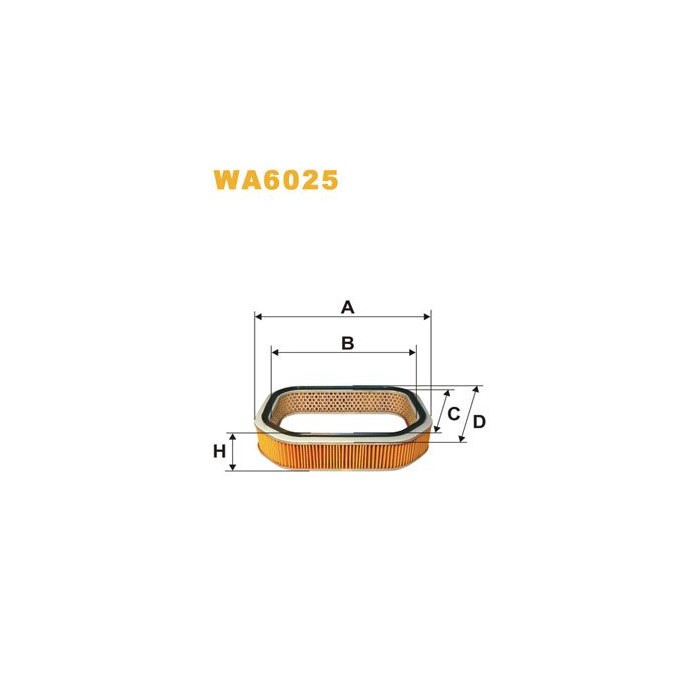 WIX FILTERS Luftfilter WA6025