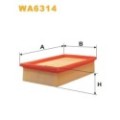 WIX FILTERS Luftfilter WA6314