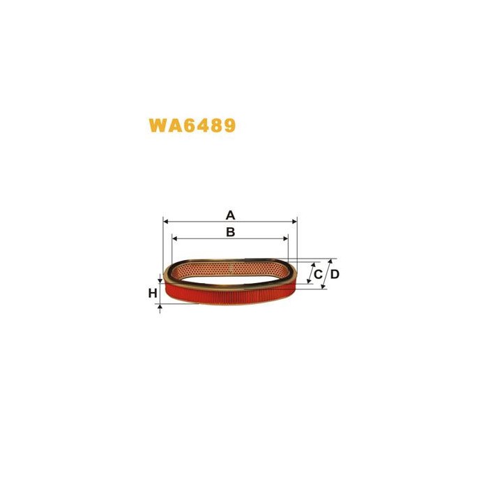 WIX FILTERS Luftfilter WA6489