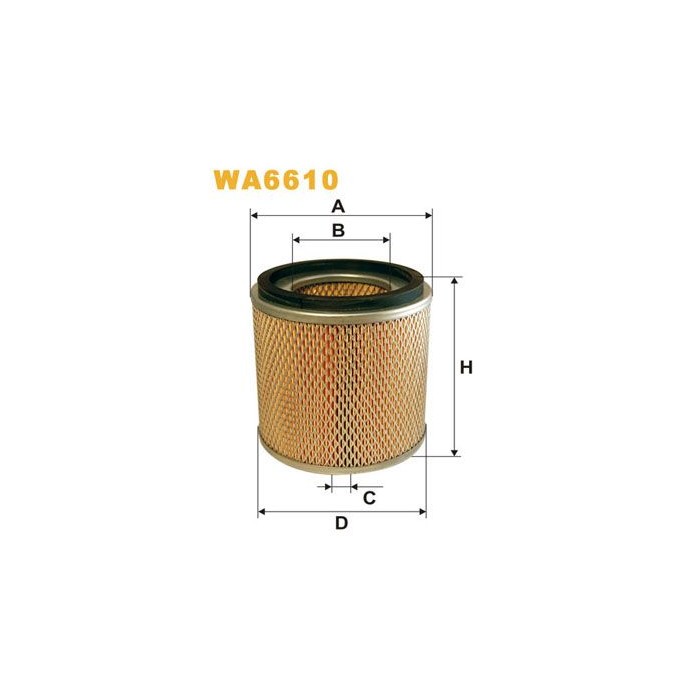 WIX FILTERS Luftfilter WA6610