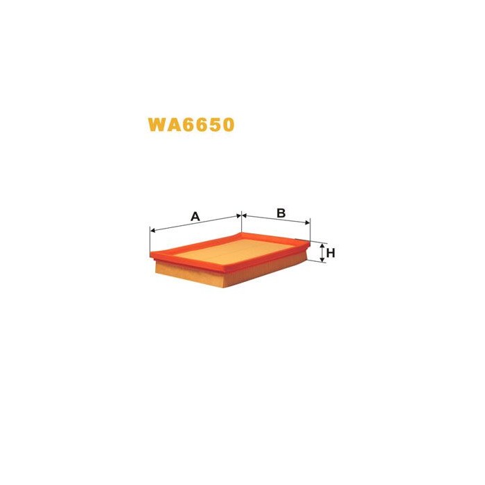 WIX FILTERS Luftfilter WA6650