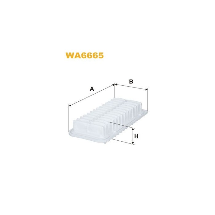 WIX FILTERS Luftfilter WA6665