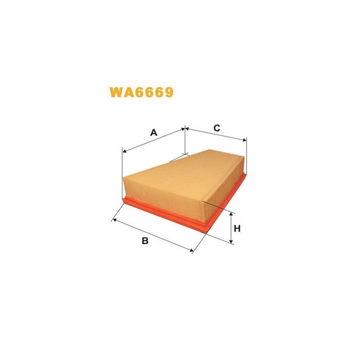 WIX FILTERS Luftfilter WA6669