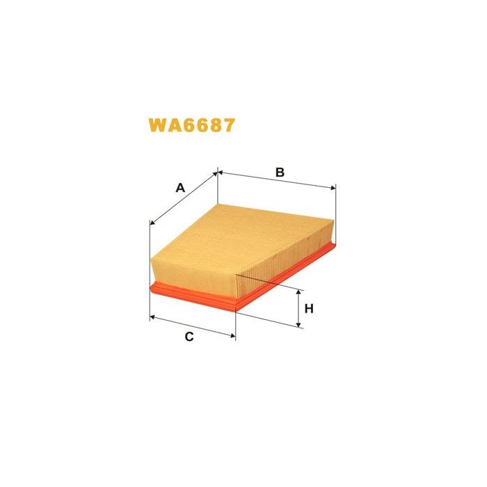 WIX FILTERS Luftfilter WA6687
