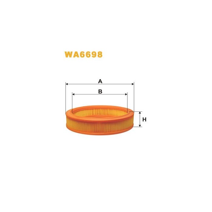WIX FILTERS Luftfilter WA6698