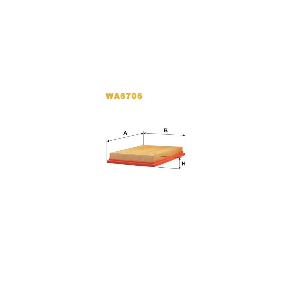 WIX FILTERS Luftfilter WA6706