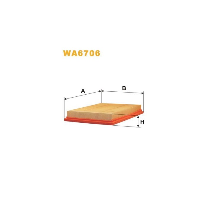 WIX FILTERS Luftfilter WA6706